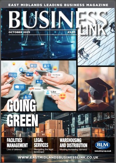 Business Link magazine cover Oct23